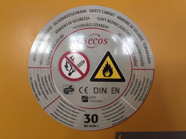 Asecos F30.197.120-G Gefahrenstoffschrank Gefahrengutschrank - gebraucht - : lagertechnik