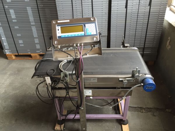 Transtechnik Bizerba Durchlaufwaage 110/500 mit Förderband bzw. Fördertechnik - gebraucht -