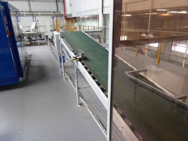 Fördertechnikanlage, ca. 650m, für Kartonagen bis 600 x 400mm – gebraucht - : lagertechnik